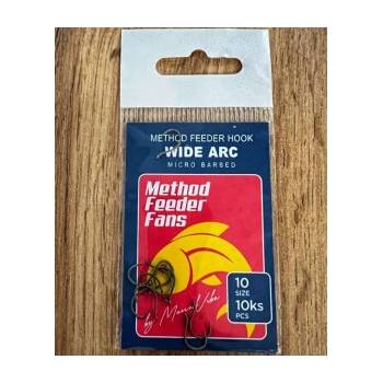 Method Feeder Fans Wide Arc Micro Barbed vel.10 10 ks
