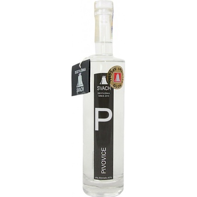 Svach Pivovice 43% 0,5 l (holá láhev)