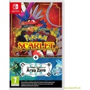Hry na Nintendo Switch Pokemon Scarlet + Area Zero