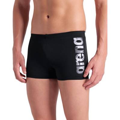 arena performance airbrush graphic swim shorts black s - uk32