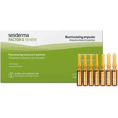 Sesderma Factor G Renew revitalizačné sérum na omladenie pleti 7 x 1,5 ml