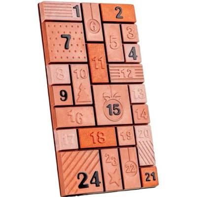 MARTELLATO MA forma NA TABULKY COUNTDOWN (na adventní tabulku) 100x180mm 10,5mm 200g