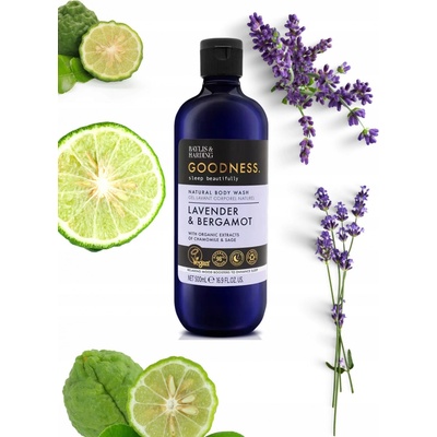 Baylis & Harding Goodness Sleep sprchový gel Levandule a Bergamot 500 ml