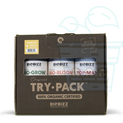Biobizz Try - Pack Indoor - комплект органични торове (499407)