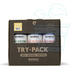 Biobizz Try - Pack Indoor - комплект органични торове (499407)