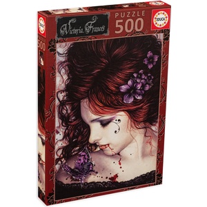 Educa Пъзел Educa от 500 части - Девойка с пеперуда (EDU19008)