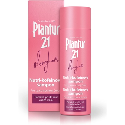 Plantur 21 NutriCoffein longhair hydratační šampon 200 ml