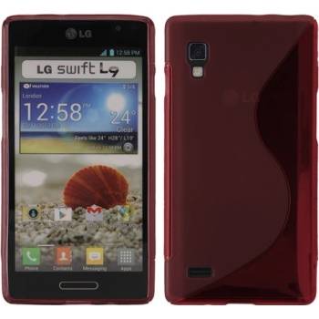 Pouzdro S-Case LG Optimus L9 P760 Červené