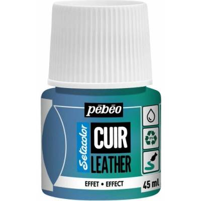 Pebeo Setacolor effect farba na kožu 45 ml duochrómová modrá/zelená