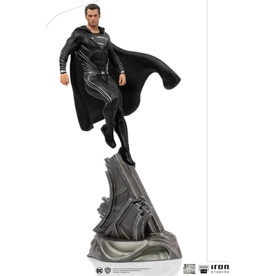 Iron Studios Inexad Justice League Superman Black Suit Art Scale 1/10
