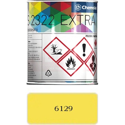 Chemolak S 2321 6129 žltá 1 kg