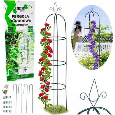 Sloupová pergola sloup oblouk opora na růže