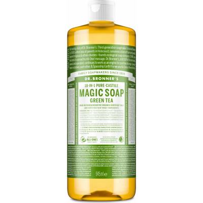 Dr. Bronner's přírodní tekuté mýdlo se zeleným čajem 945 ml