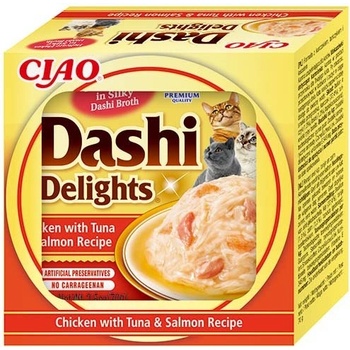 Dashi Delights Chicken with Tuna & Salmon 70 g