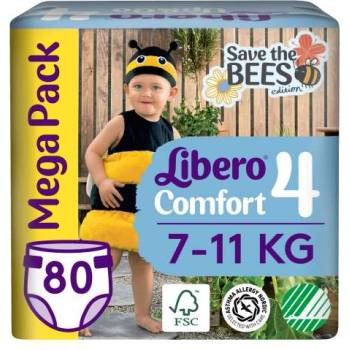 Libero Comfort Mega Pack Pants 7-11kg Maxi 4 (80pcs) (7322541756820)