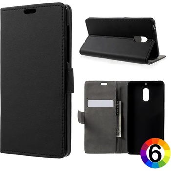 Nokia 6 Magnetic Wallet Кожен Калъф и Стилус