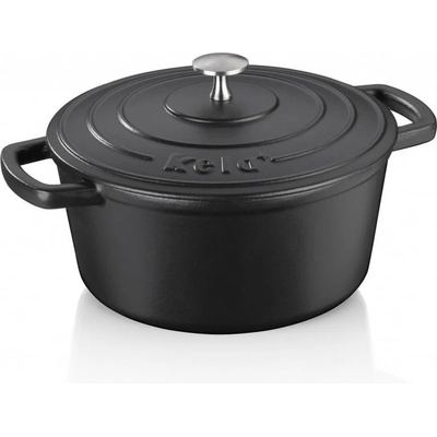 Kela 24 см чугунена тенджера с капак KELA от серия Calido