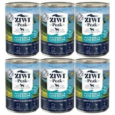 Ziwipeak Adult Dog Mackerel & Lamb 6 x 390 g