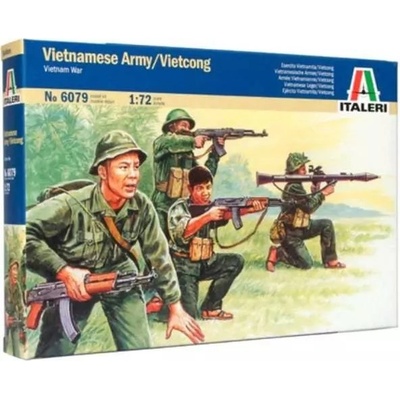 Italeri: Sada figurek Vietnamská armáda Vietkong 1:72