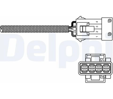 DELPHI ES20230-12B1 Lambda sonda (ES20230-12B1)