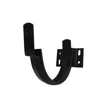 Evromat Hak čelový pre odkvapový žľab 333 mm pozink lak RAL 7016 antracit