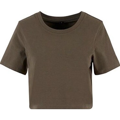 New Morning Studios Dámsky crop top NM006 Olive