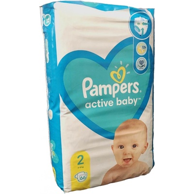 Pampers Active Baby 2 66 ks