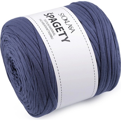 Prima-obchod Špagety / příze 550 g, barva 34 modrá jeans různé odstíny