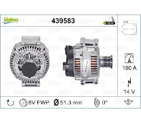 Alternátor VALEO 439583