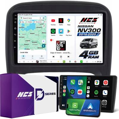 NCS D9 Nissan NV300 2016-2020 4GB