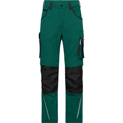 Daiber JN 1832 Pracovní kalhoty dark green/black