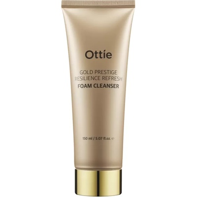 OTTIE Почистваща пяна за лице Златна серия Ottie Gold Prestige Resilience Refresh Foam Cleanser 150 ml