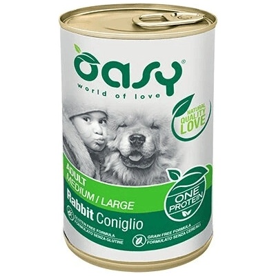 Oasy One Protein Adult Medium/Large Rabbit 400 g