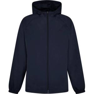 Fred Perry Men's Water-Resistant Shell Rain Anorak - Navy