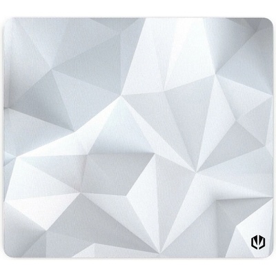 ENDORFY Подложка за мишка Endorfy Crystal Onyx White L, гейминг, бяла, 450 x 400 x 3 мм (EY6B009)