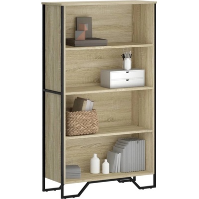 Knihovna dub sonoma 80x31x137,5 cm