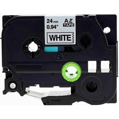 Compatible Brother TZe-V251, 24mm x 5, 5m, черен печат / бял фон, винил, съвместима лента (TZe-V251)