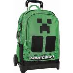 MINECRAFT Ученическа раница Minecraft Pixel - с подвижна стойка на колелца (72509)