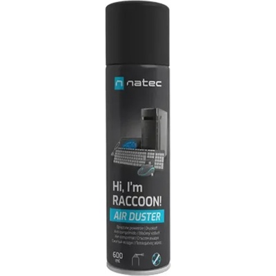 Natec Compressed Air Duster Raccoon - 600 ml Въздух под налягане (NSC-1763)
