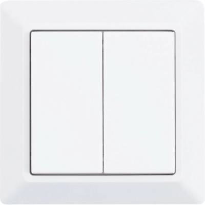 McLED ZigBee nástěnný ovladač dvoutlačítkový, programovatelný