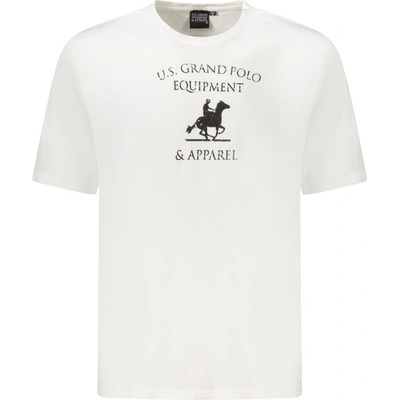 U. s. grand polo Тениска с къс ръкав за мъже us grand polo, Размер 2xl, Цвят Бял (au02649_bi6bianc)