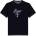 GUESS Тъмно синя тениска за момче с бродиран син надпис Guess