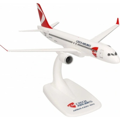 Herpa Airbus A220-300 BD-500-1A11 CSA Czech Airlines 2019 Colors Snap-Fit 1:200