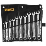 DEWALT Комплект гаечни ключове, комбиниран, 10бр. , 10-19мм