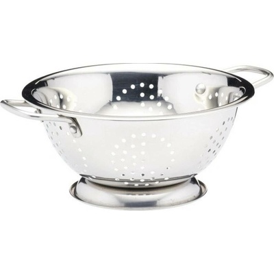 KitchenCraft Nerezový cedník s dvojitými rukojeťmi, 24 cm