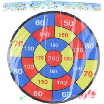 Terč s míčky na suchý zip