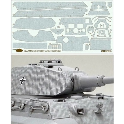 Tamiya Zimmerit set pre KingTiger Porsche 1:35