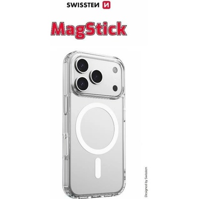 Swissten MagStick Clear Jelly pro Apple iPhone 17 Pro Max 33001739 – Sleviste.cz