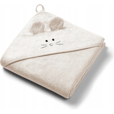 Babyono Zavinovačka s kapucňou 100 x 100 béžová