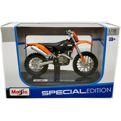 Maisto KTM 450 EXC Oranžová 1:18
